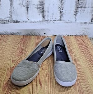 KEDS Slip-on Dream Foam Memory Shoe Gray 9.5 EUC
